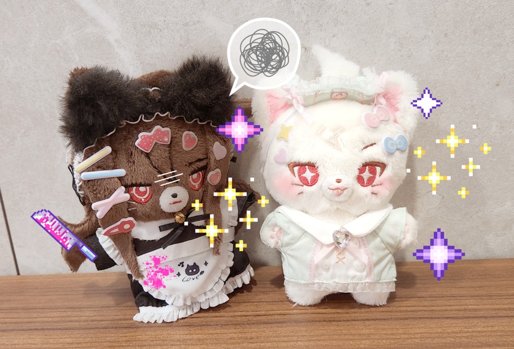 🤍白黒にゃんにゃん🖤