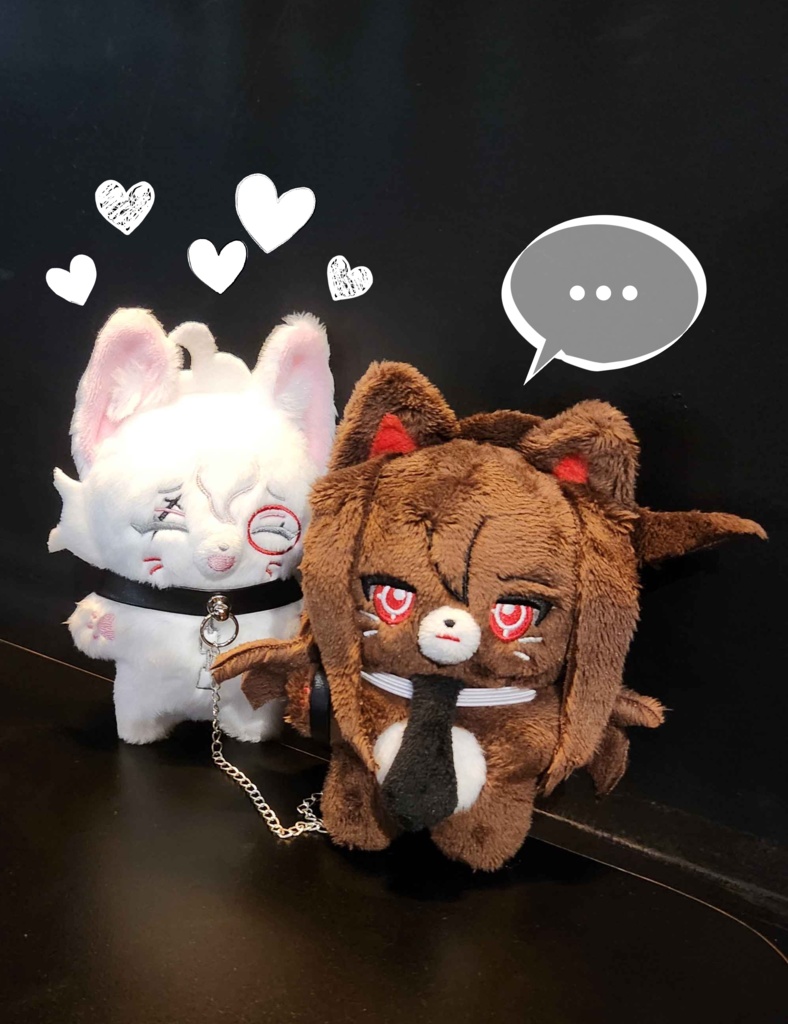 🤍白黒にゃんにゃん🖤