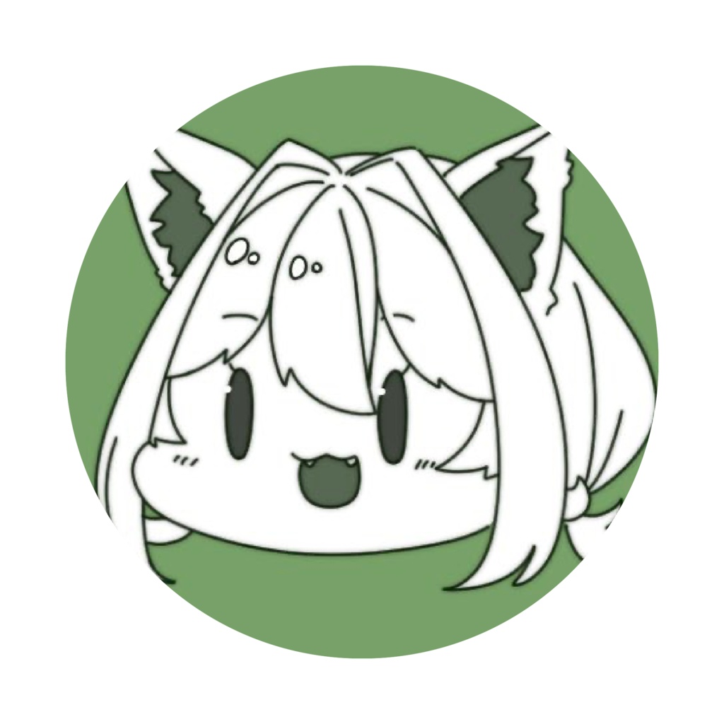 【月白うる】もちふわクッション