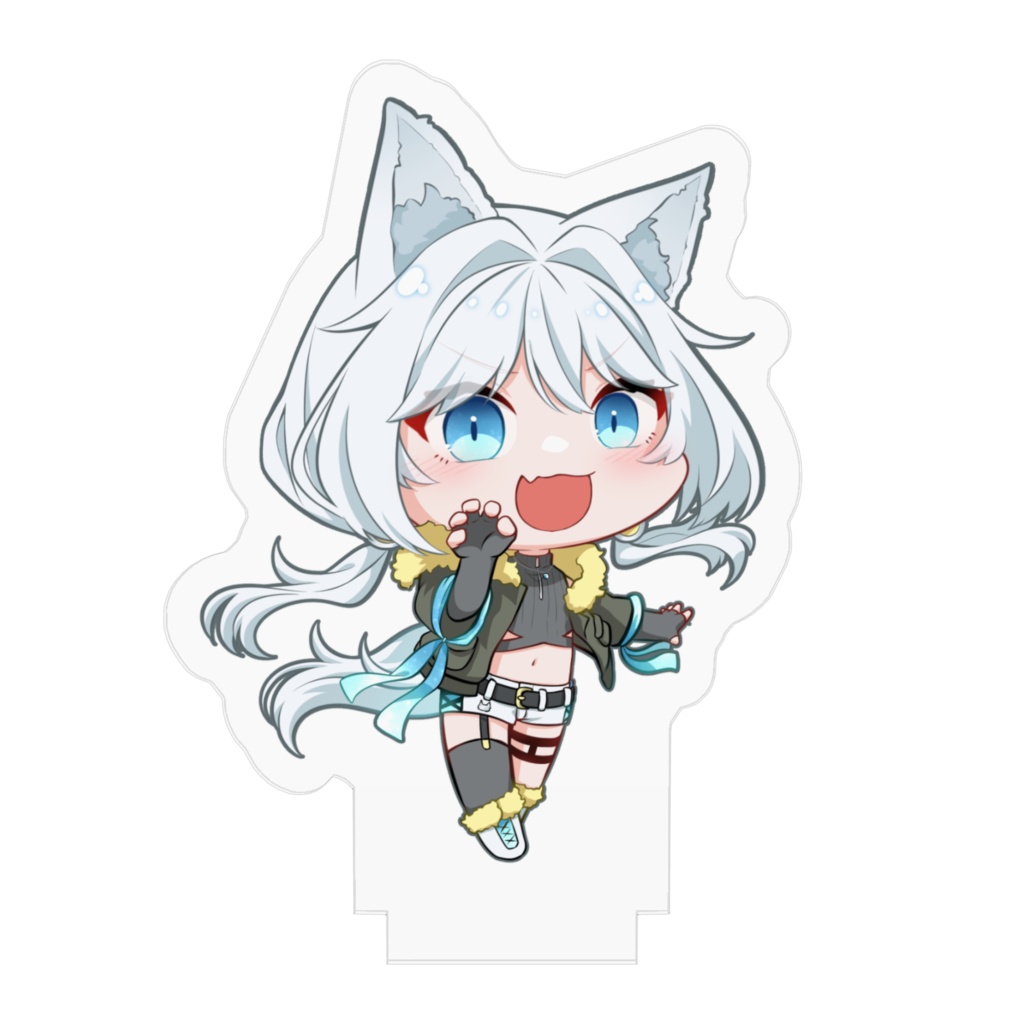 【月白うる】ミニキャラフィギュア