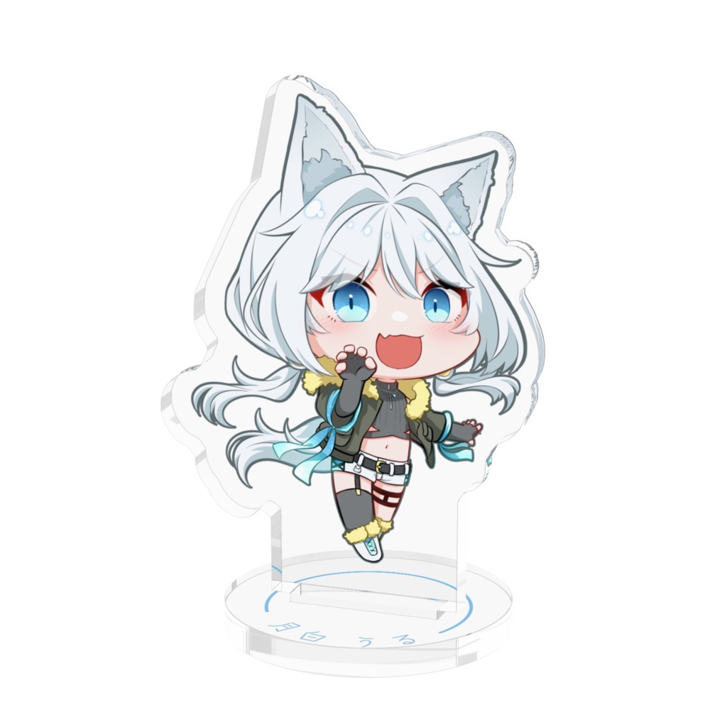 【月白うる】ミニキャラフィギュア