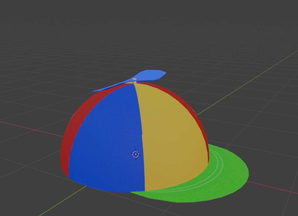 Funny propeller hat