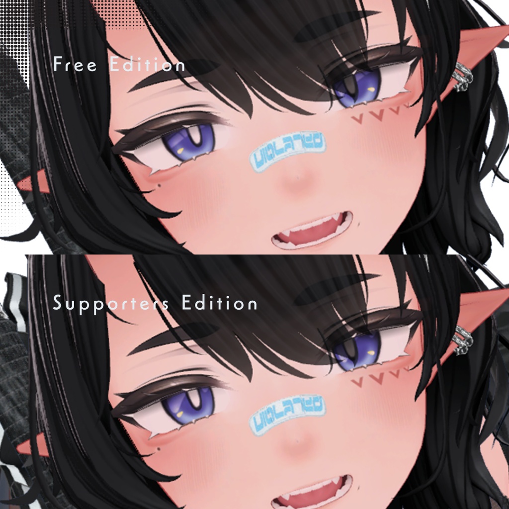 【無料】Simple Reflection Eyes(EyeTexture set)