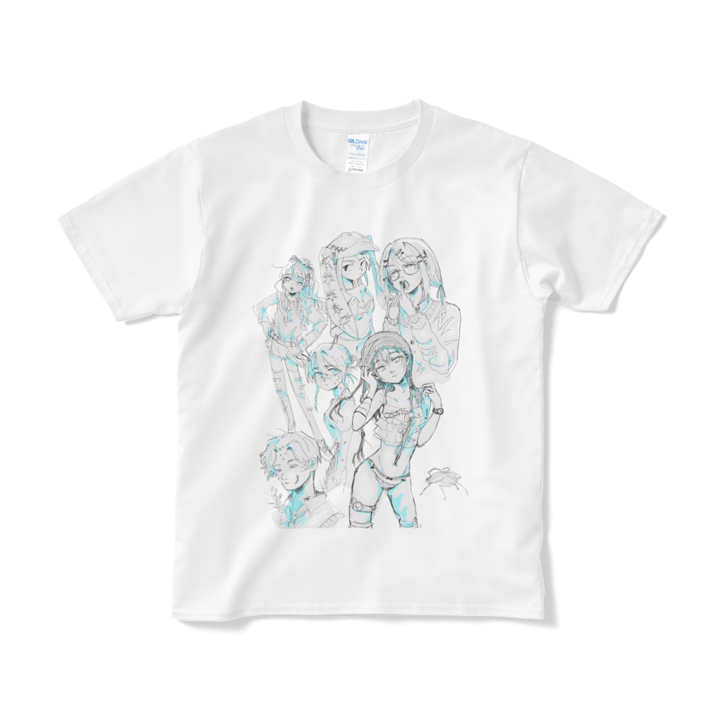 ダニフレンズのらくがきTシャツ