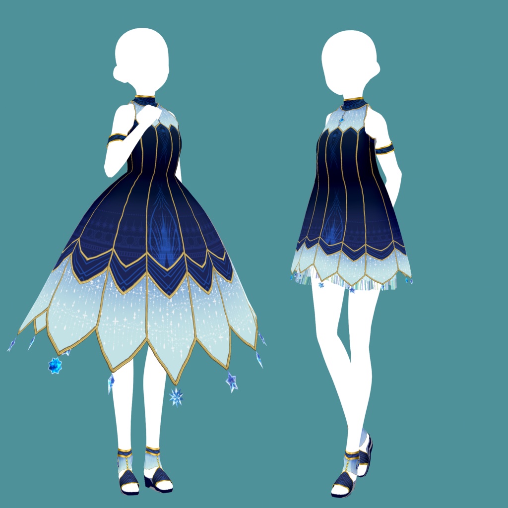 VRoid Custom Item「スターオーダーセット/Star Order Set」