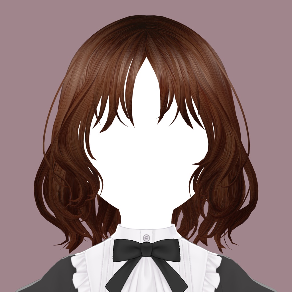 VRoid Hair Texture【フェイクウエーブ/Fake Wave】