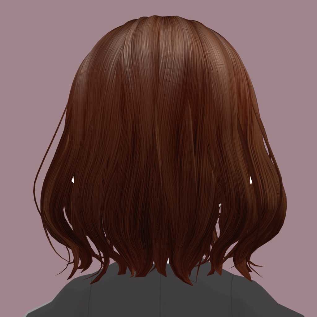 VRoid Hair Texture【フェイクウエーブ/Fake Wave】
