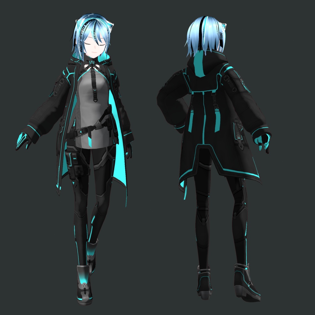 VRoid Custom Item - Preset Edit 「GEAR+」