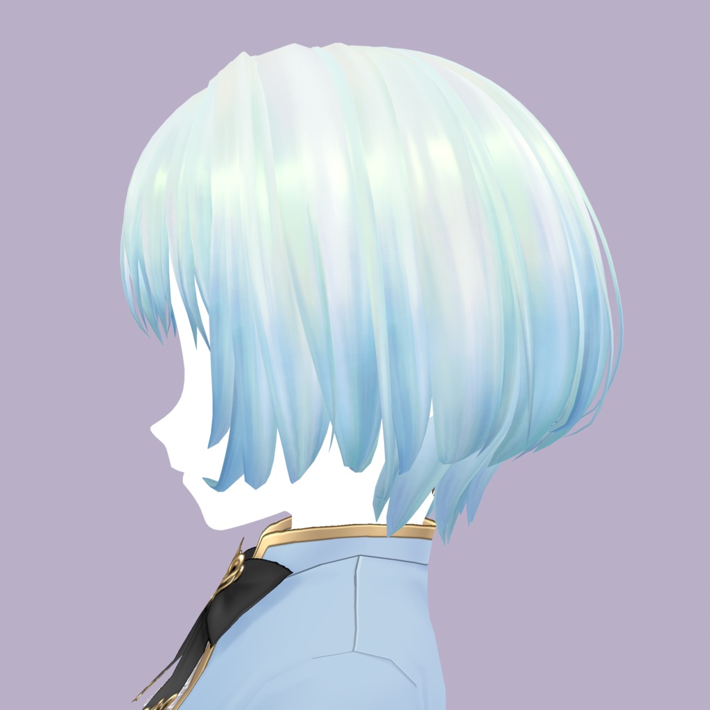 VRoid Hair Texture【すいさいグラデ/Watercolor Gradient】