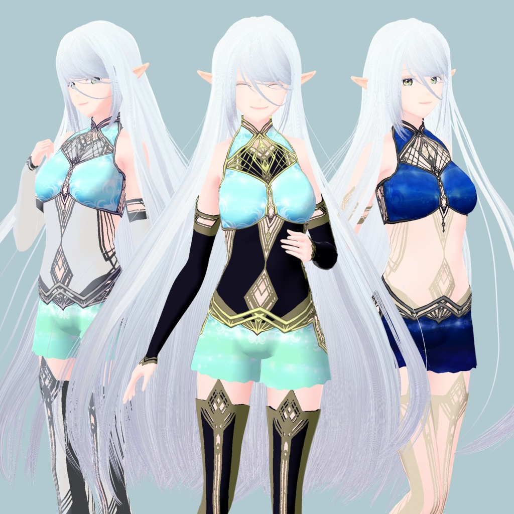 VRoid Custom Item「輝石/Radiant Stone」