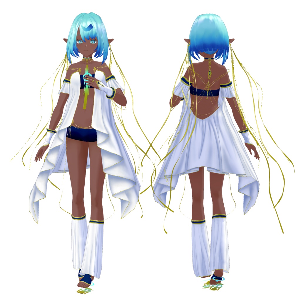 VRoid Custom Item「召風一式/ Windcaller」