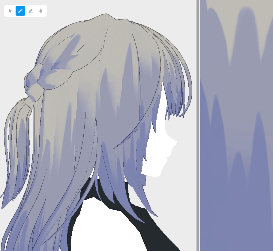 VRoid Hair Texture【マットパステル/Matte Pastel】