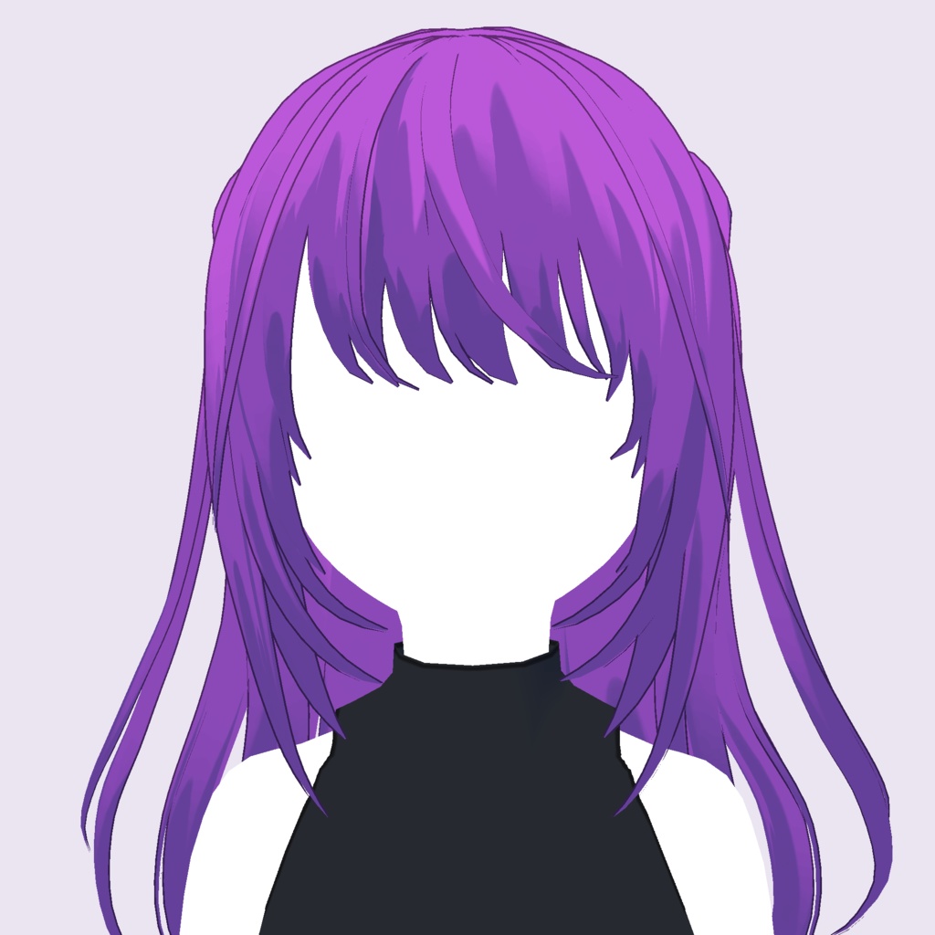 VRoid Hair Texture【マットパステル/Matte Pastel】