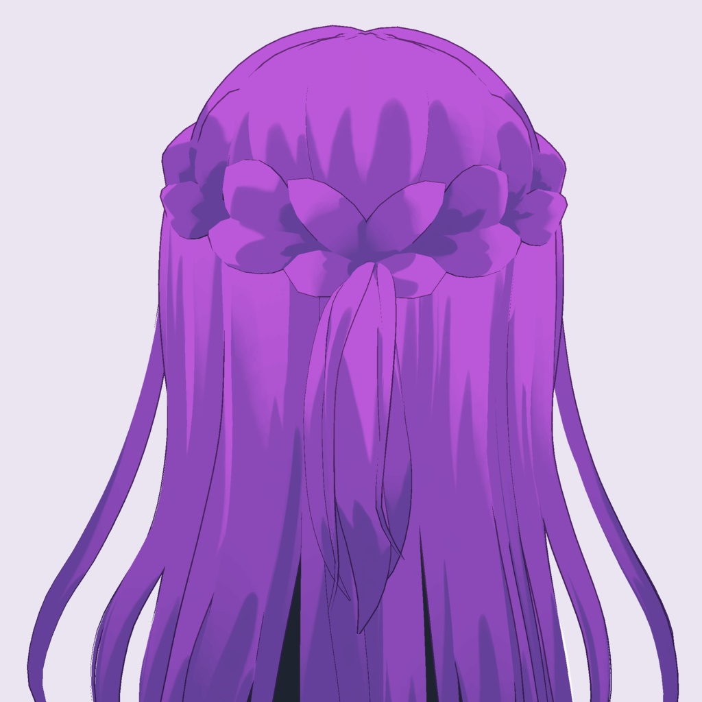 VRoid Hair Texture【マットパステル/Matte Pastel】