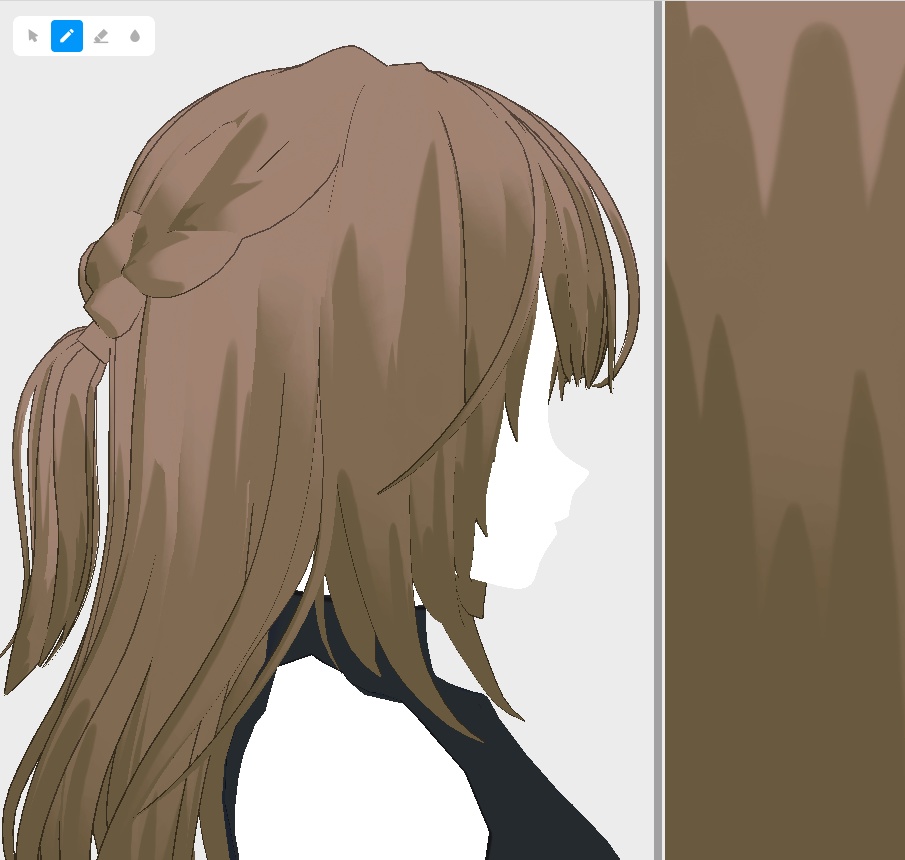 VRoid Hair Texture【マットパステル/Matte Pastel】