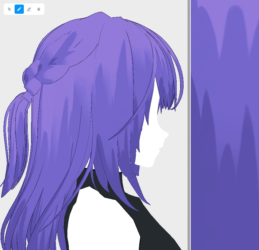 VRoid Hair Texture【マットパステル/Matte Pastel】