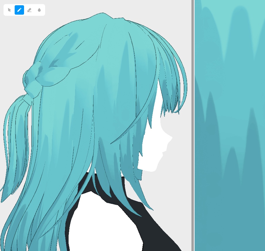 VRoid Hair Texture【マットパステル/Matte Pastel】