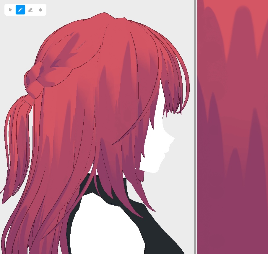 VRoid Hair Texture【マットパステル/Matte Pastel】