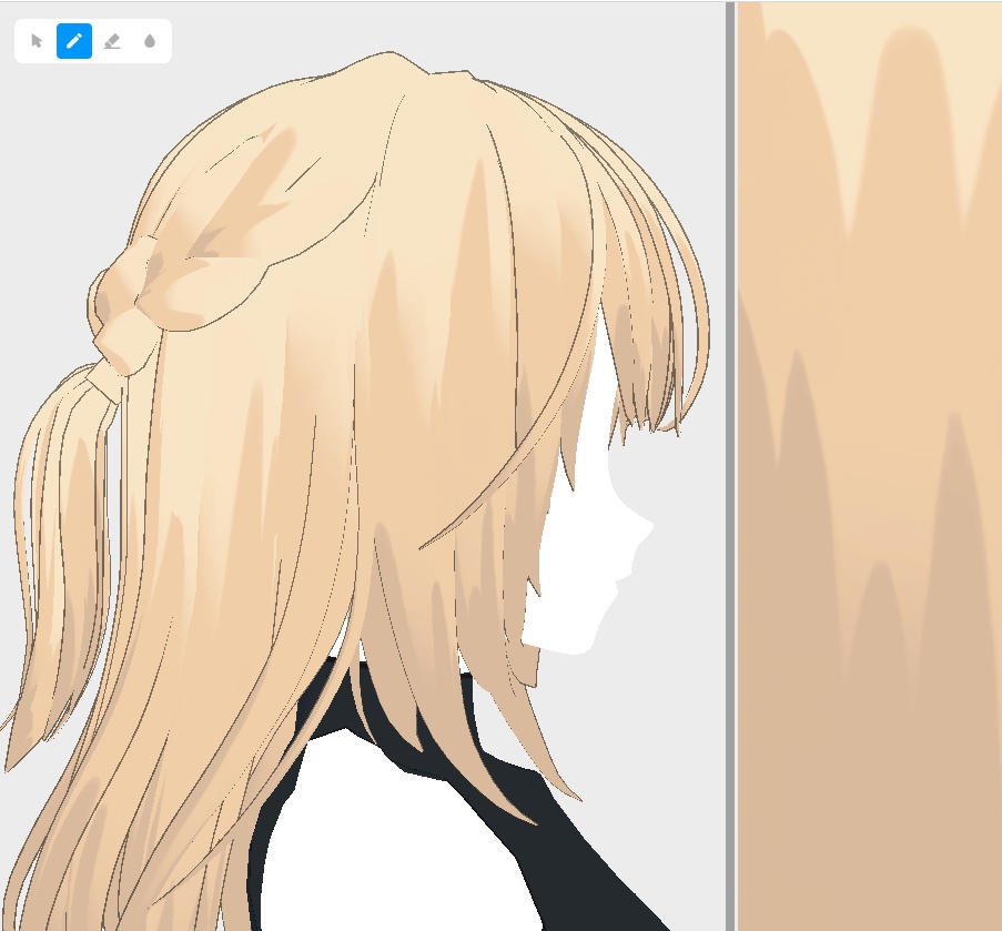 VRoid Hair Texture【マットパステル/Matte Pastel】