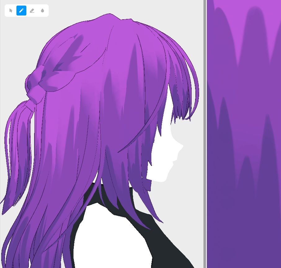 VRoid Hair Texture【マットパステル/Matte Pastel】