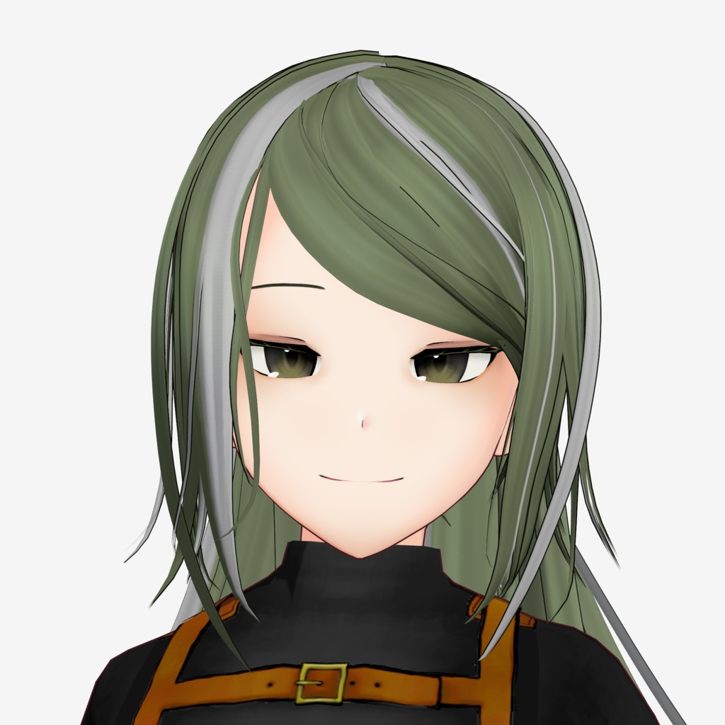 VRoid Hair Custom Item「ゆらぎポニテ/Yuragi Ponytail」