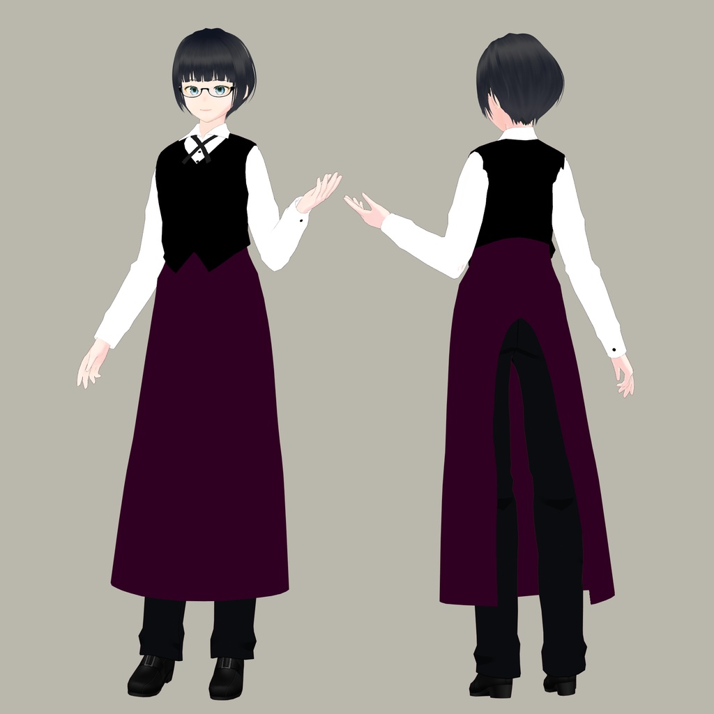 【outline works】08 VRM Model/VROID