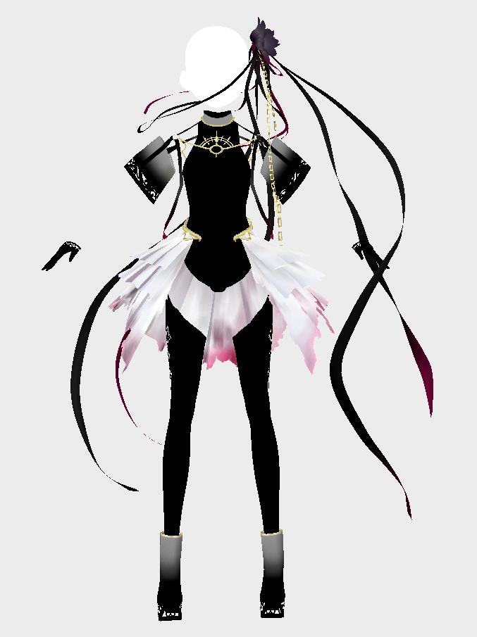 Vtuberオリジナル楽曲イメージ衣装「Extended world」