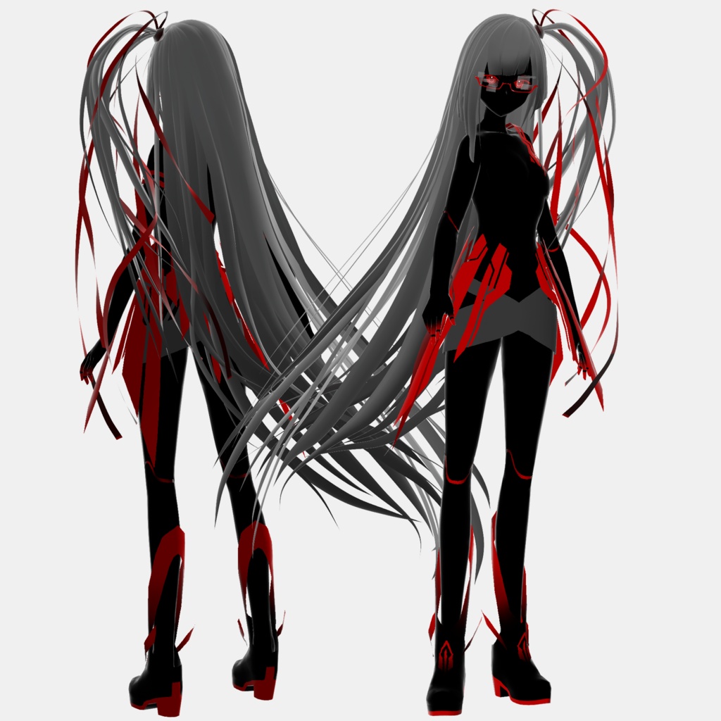 VRoid Custom Item「THE GHOST」