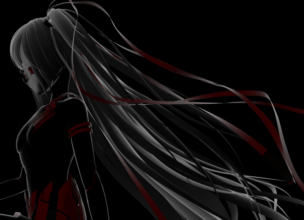 VRoid Hair「辻風/Tsujikaze」