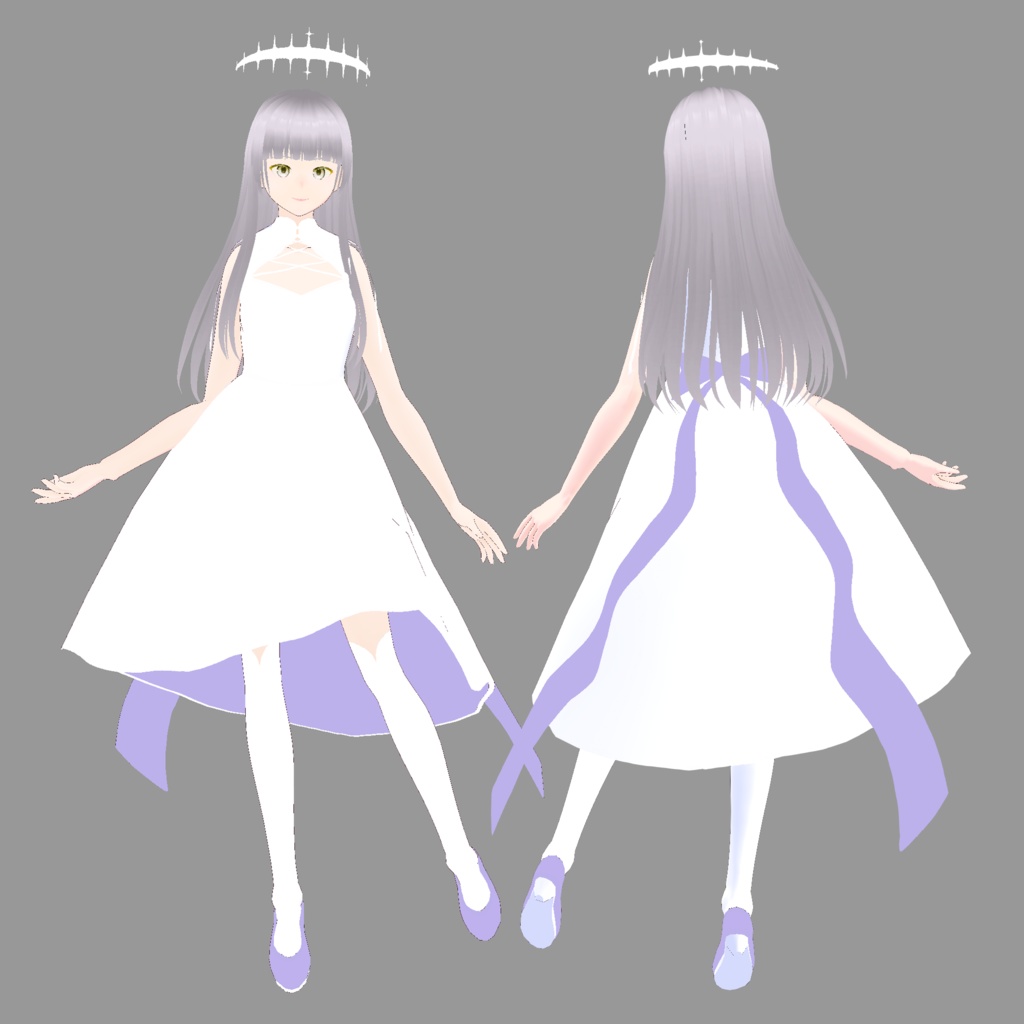 【outline works】09 VRM Model/Outfit Custom Items