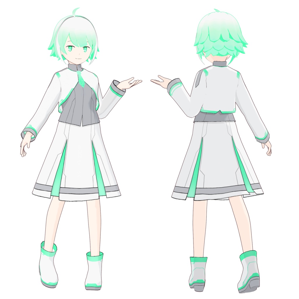 VRoid Custom Item「ミニマルラボ/Minimal Lab」