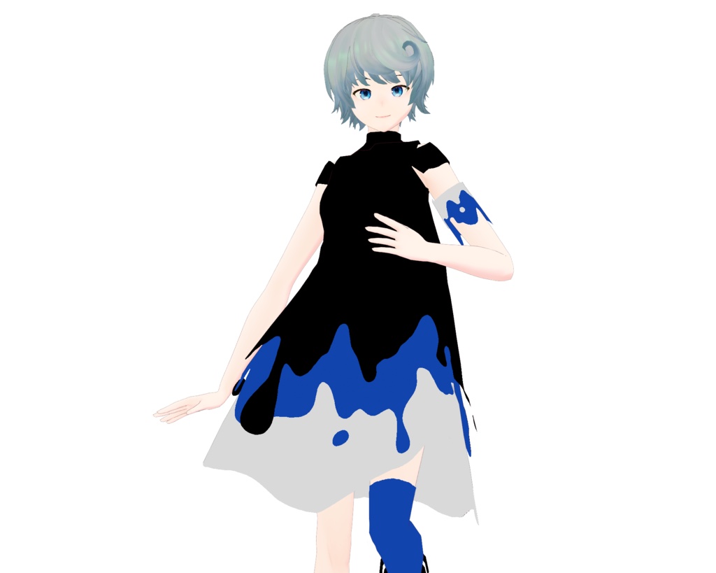 【outline works】10 VRM Model/Outfit Custom Items