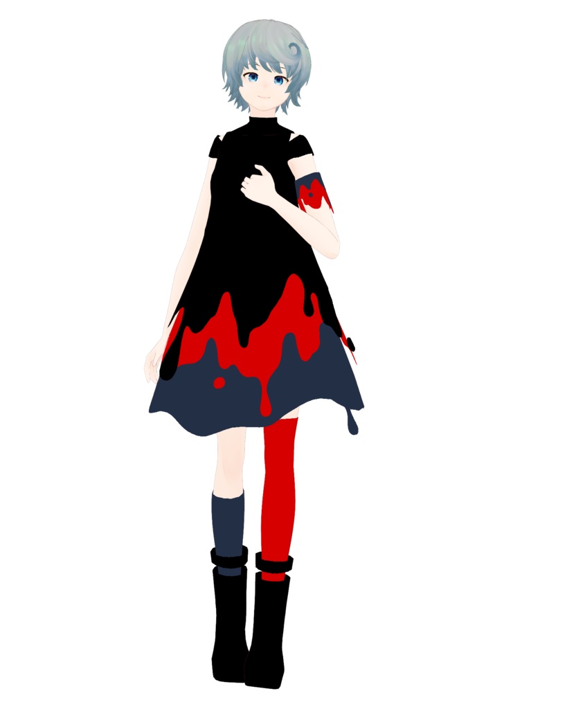 【outline works】10 VRM Model/Outfit Custom Items