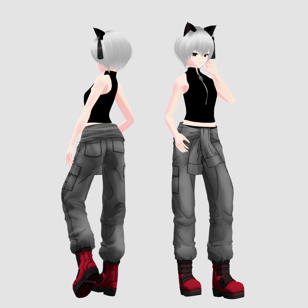 VRoid Outfit Custom Item「いつもの作業着/My Usual Workwear」