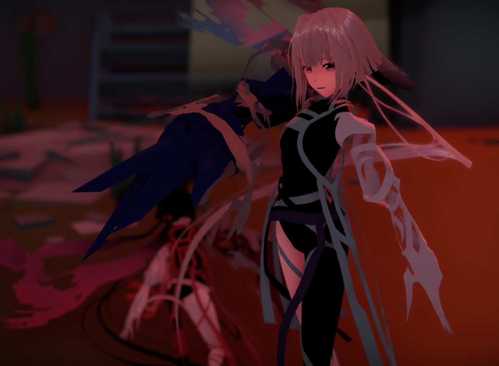 VRoid Custom Item 「チュウニアームズ/Chuuni Arms」