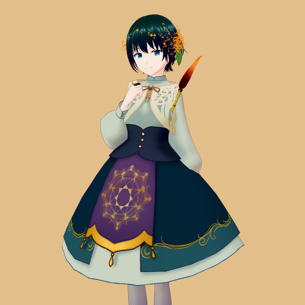 VRoid Custom Outfit「Little Alchemist」