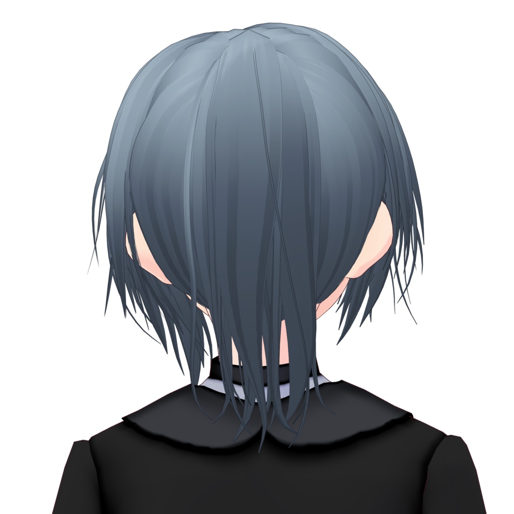 VRoid Hairstyle & Texture「Bitterアシメ/Bitter Asymmetry」