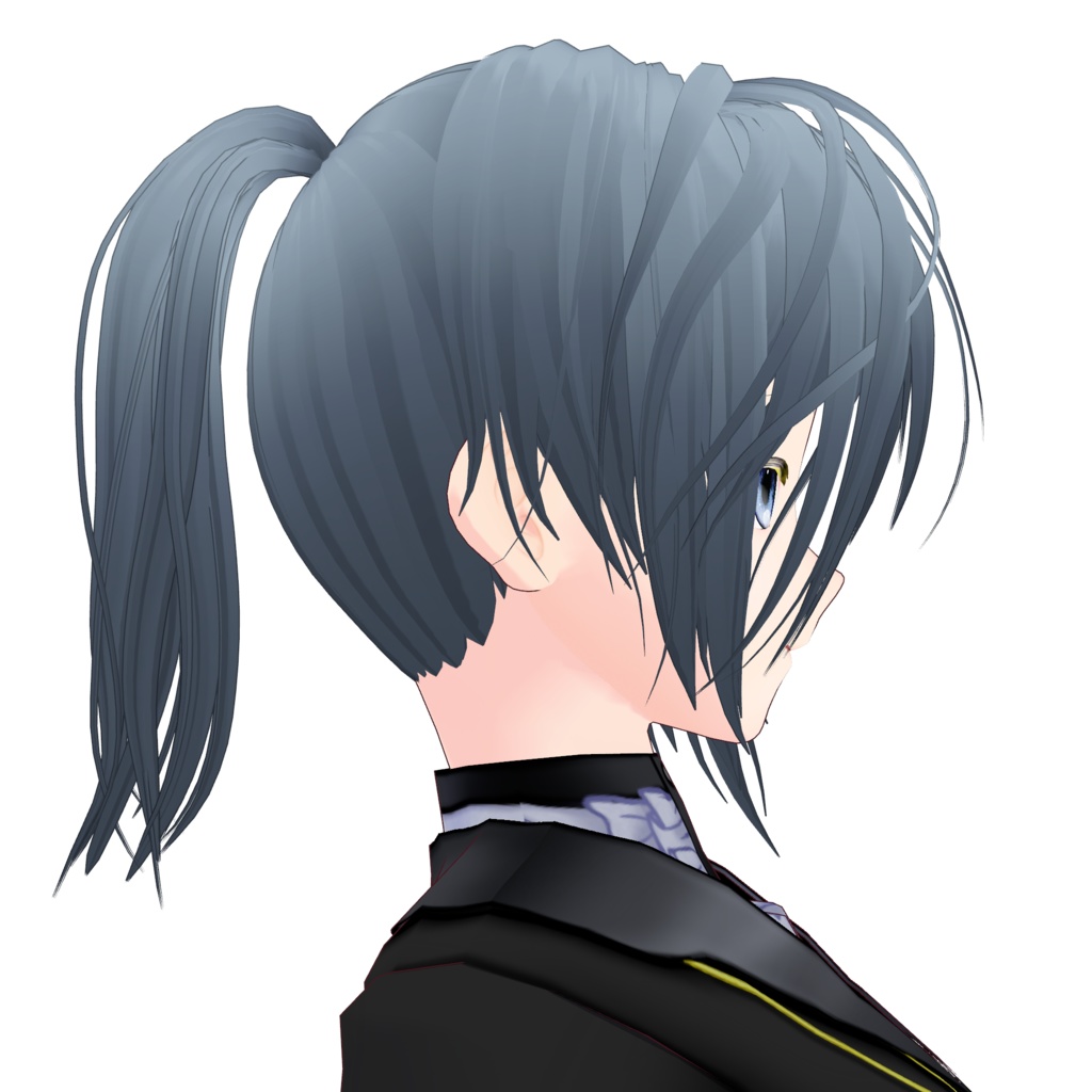 VRoid Hairstyle & Texture「Bitterアシメ/Bitter Asymmetry」