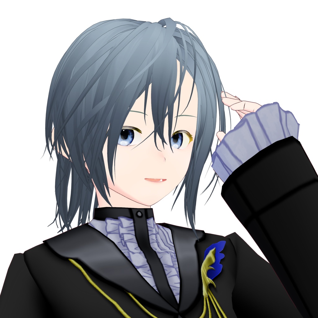 VRoid Hairstyle & Texture「Bitterアシメ/Bitter Asymmetry」