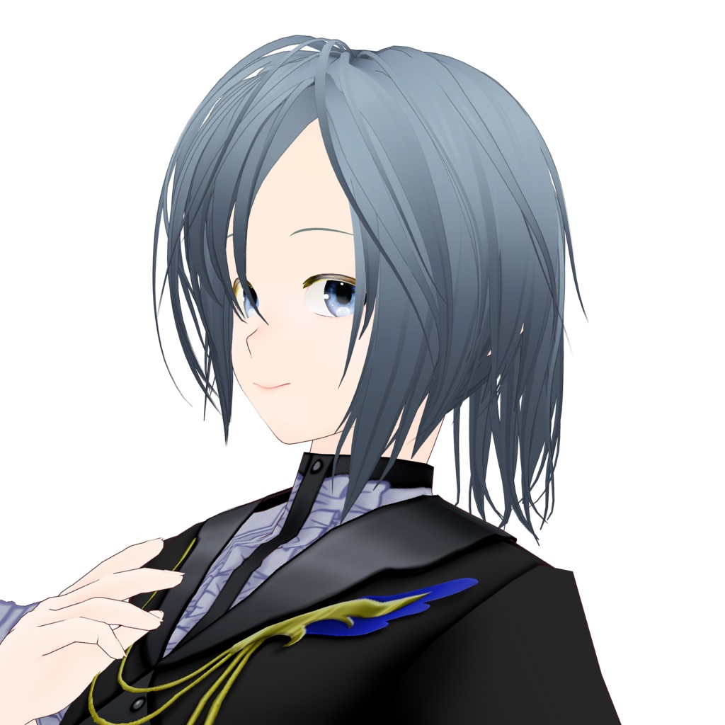 VRoid Hairstyle & Texture「Bitterアシメ/Bitter Asymmetry」