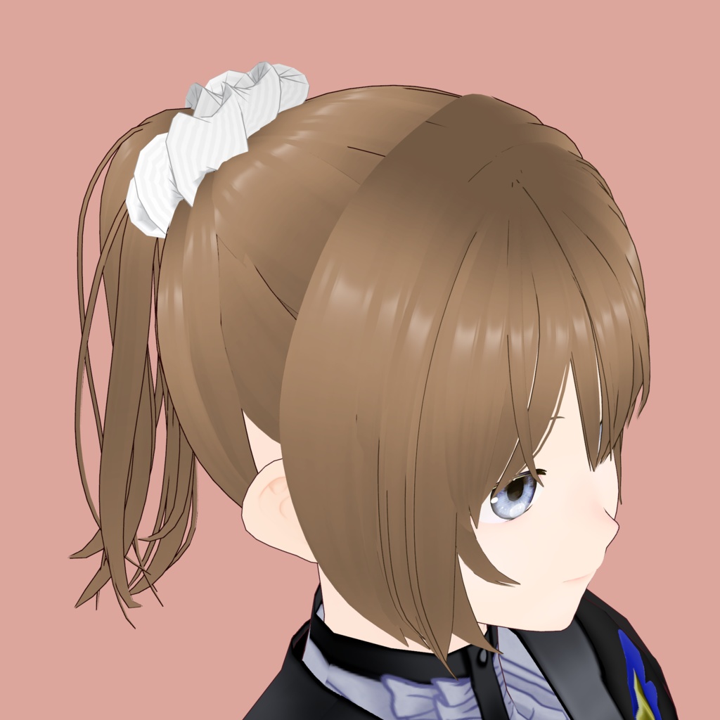 FREE/無料配布あり・VRoid Accessory【ホイップシュシュ/Whip Scrunchie】