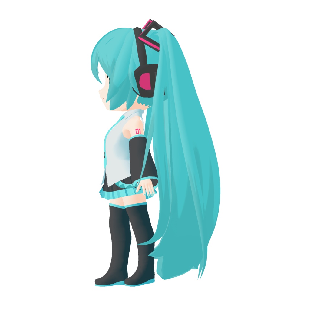 【無料配布/FREE Download】「初音ミク/Hatsune Miku」VRM Model