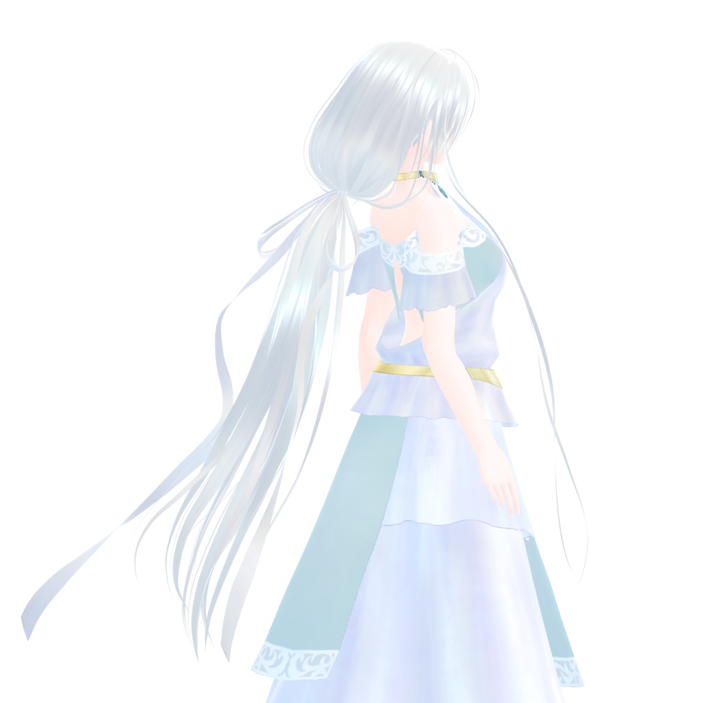 VRoid Hair & Texture「Silk」(羽耳付き有)