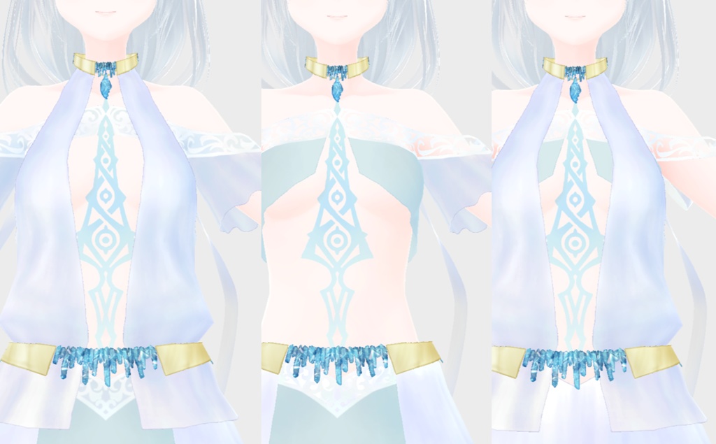VRoid衣装/Outfit Custom Items「Veil」