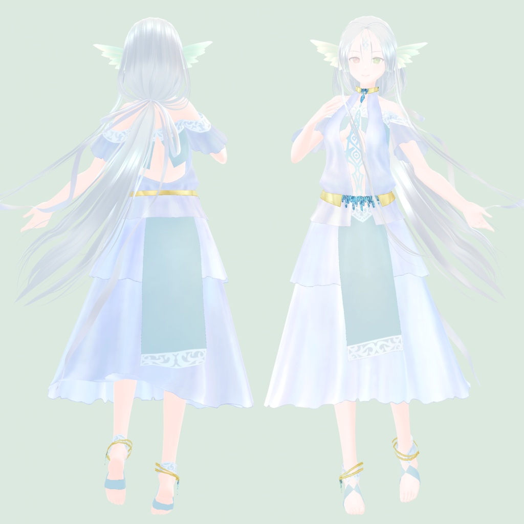 VRoid衣装/Outfit Custom Items「Veil」