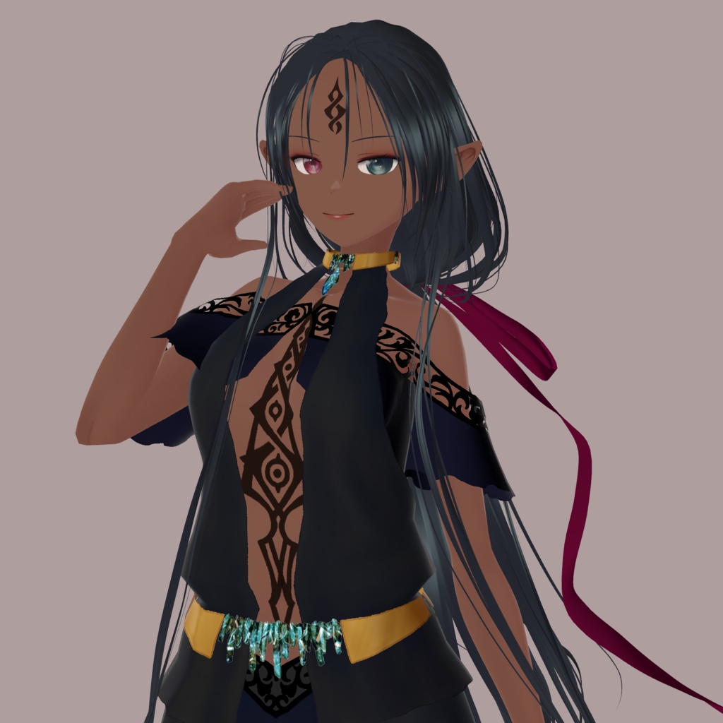 VRoid衣装/Outfit Custom Items「Veil」