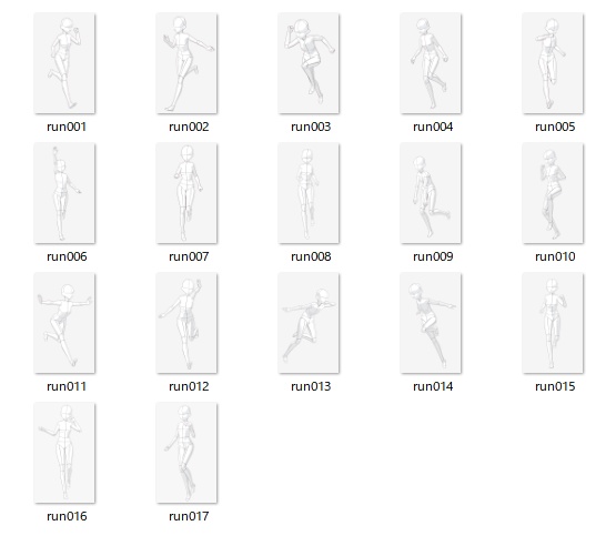 無料あり・VRoidポーズデータ Free Sample Included - VRoid Pose Collection【Pose Library Vol.05】