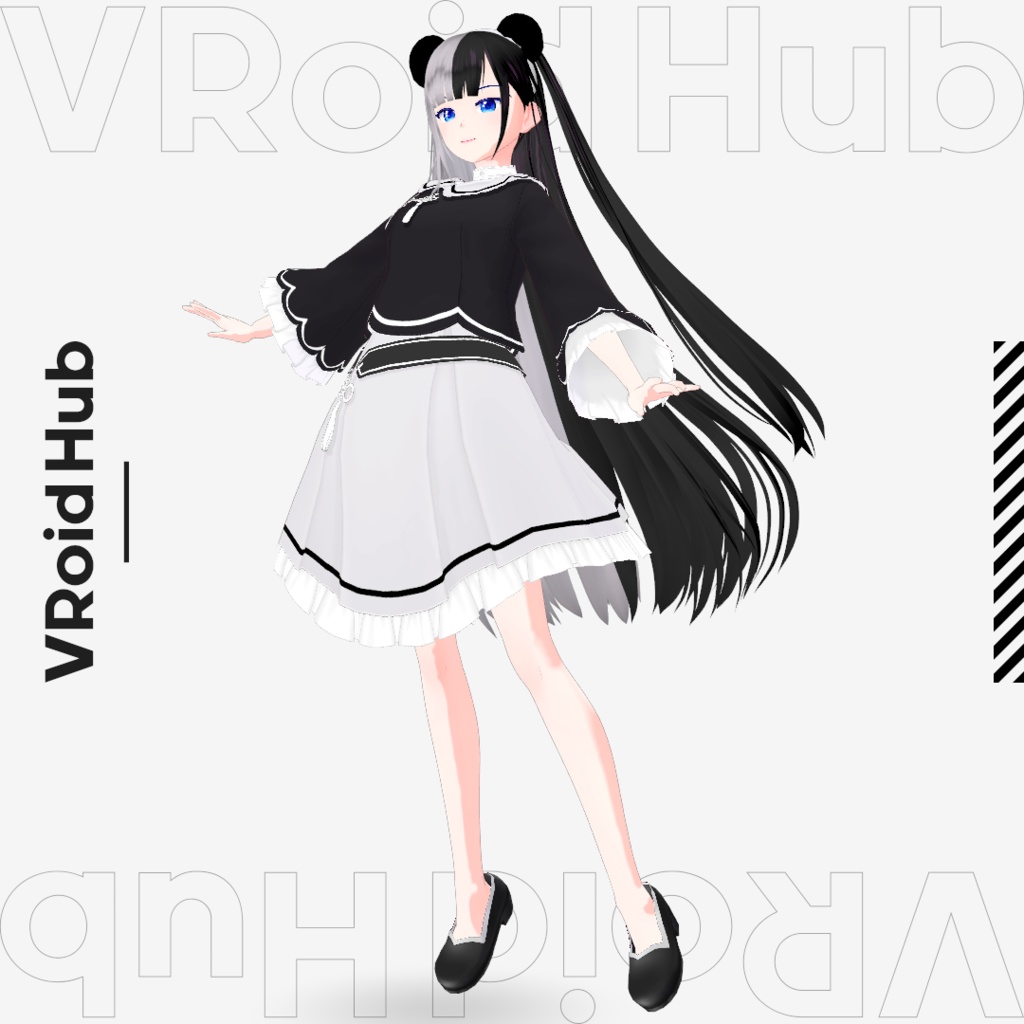 【無料配布/FREE】VRM撮影に便利なポーズ・アニメーションライブラリ(vrma/json)