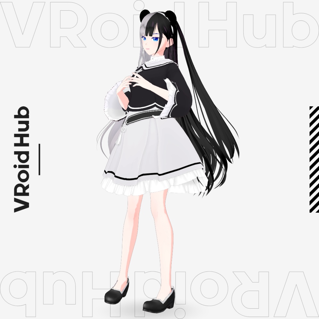 【無料配布/FREE】VRM撮影に便利なポーズ・アニメーションライブラリ(vrma/json)