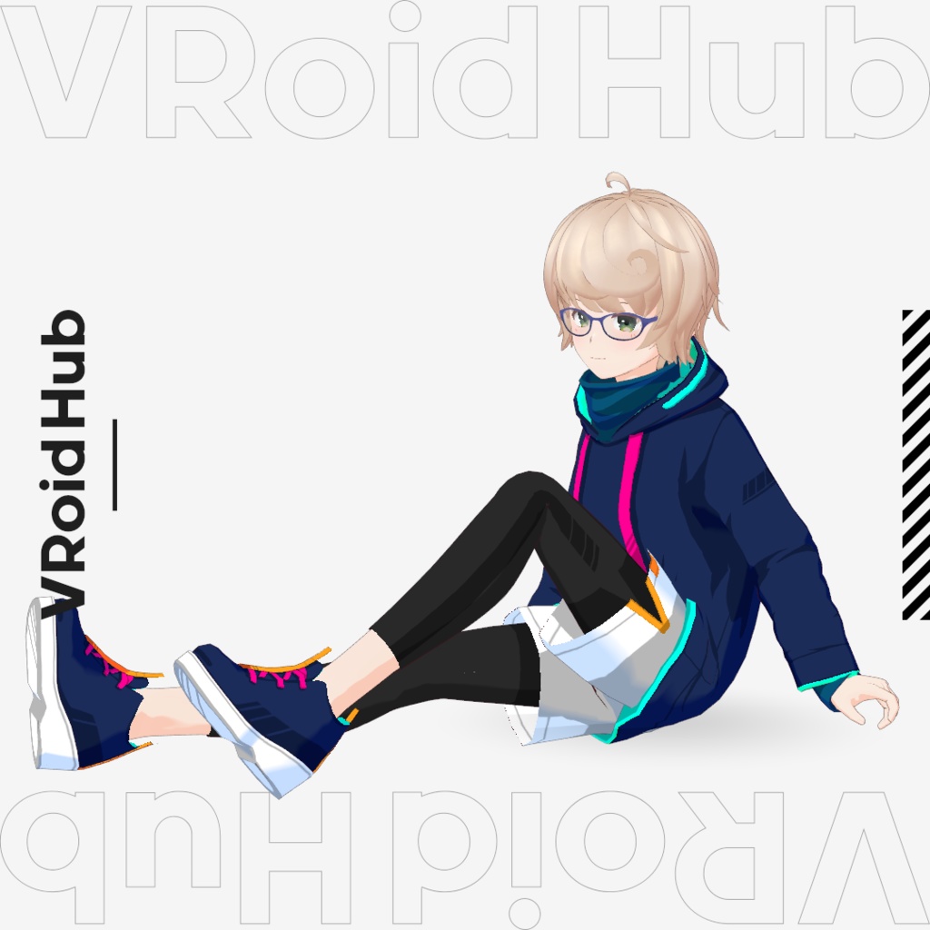 【無料配布/FREE】VRM撮影に便利なポーズ・アニメーションライブラリ(vrma/json)